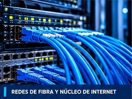 Redes de fibra y núcleo de internet